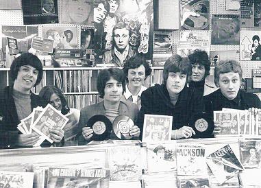 Record Store, 1968, Brighton.