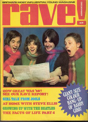 Rave! 1969 Christmas Edition.. Fairweather, Frampton, Rossi & Steve.