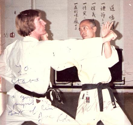 Sensei Joe Robinson and Sensei Tatsuo Suzuki,. 8th Dan Hanshi (Steve`s former instructors)  http://www.wikf.com/>http://www.wikf.com/