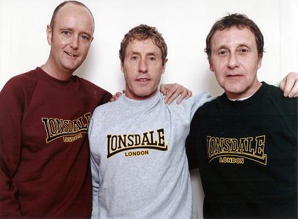 The Lonsdale Trio! Dean Powell, Roger Daltrey and me!