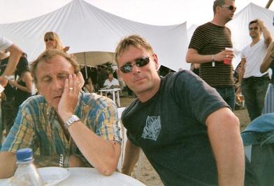 Steve and Morty (Oi Morty - what time are. the Who on?)